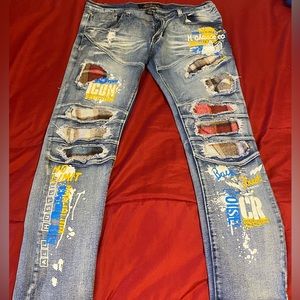 2024- Stylish Jeans, featuring multiple different colors and materials